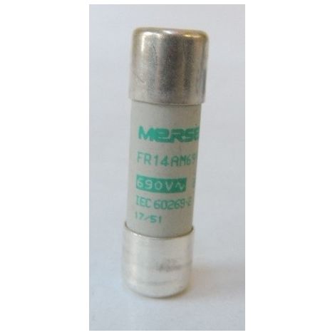 fusible cartouche - 14 x 51 - am - 4a - 690v - boite de 10 - mersen k214622