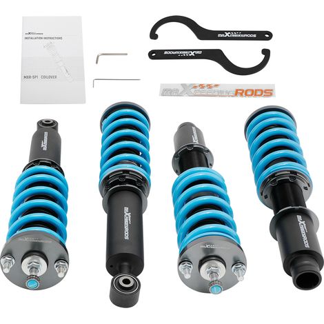 Adjustable Damper Coilovers For Honda CR-V 1996-2001 Petrol SUV I RD MK1 FWD AWD (1/5)