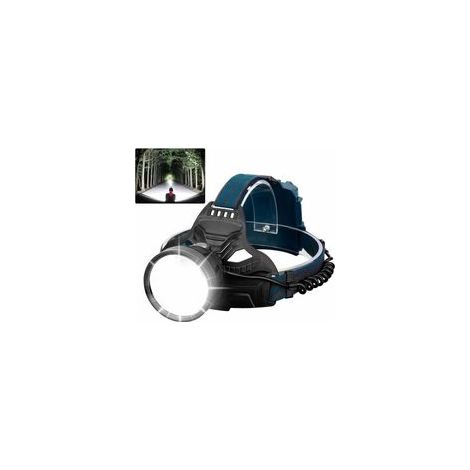 Linterna frontal, linterna frontal LED recargable para adultos, linterna frontal recargable por USB para acampar, correr y cazar.