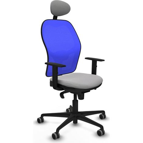 piqueras-y-crespo Modèle 1D036G1 Chaise bureau gris clair (1/3)