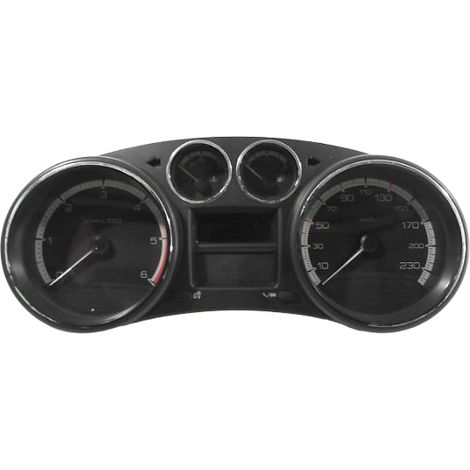 Bloc Compteurs PEUGEOT 308 2007- [PRODUIT D'OCCASION]♻️9806132480 (1/4)