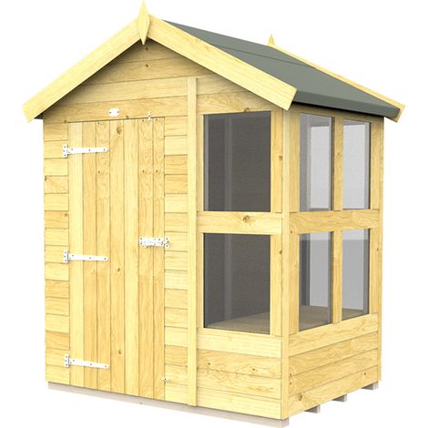 4 x 6 Apex Potting Shed