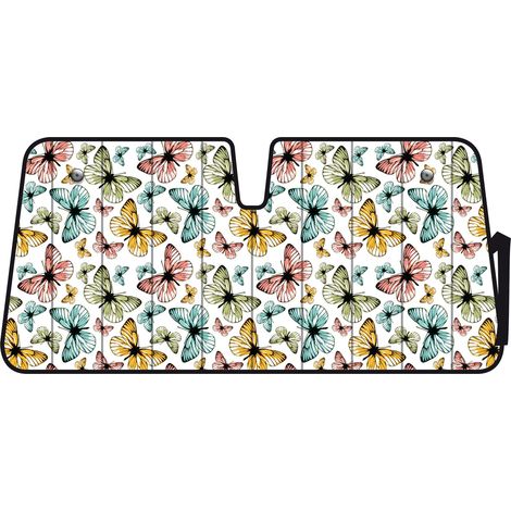 Scudo termico per parabrezza - 68x147 cm - Butterfly (1/3)