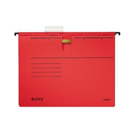 Leitz Hängehefter ALPHA 19840025 A4 kfm. Heftung rot 25 St./Pack. (1/3)