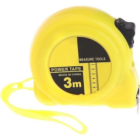 Mètre ruban rétractable en acier inoxydable C90D de 5 m, unité métrique