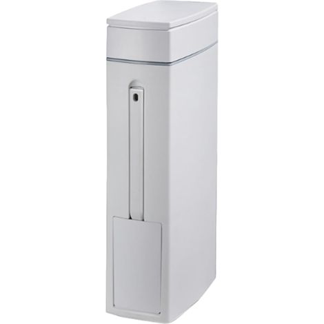 Poubelle de Salle de Bain avec Couvercle - Poubelle De 4 - 5 L Avec Brosse (1/5)