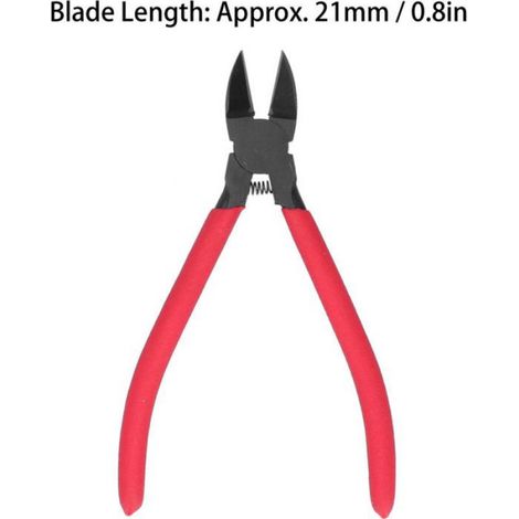Pince Diagonale, Pince Coupante Diagonale, Ciseaux électroniques de Conception, Coupe-fil Latéral, Outils Manuels 6 Pouces (1/5)