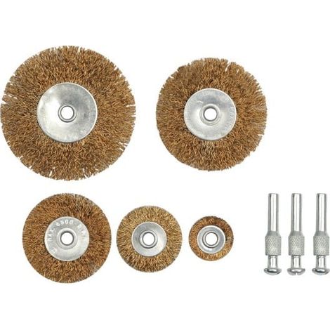 SET DI SPAZZOLE TONDO VOREL 5 pz. 06990