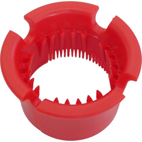 vhbw Herramienta de limpieza redonda compatible con iRobot Roomba 555, 560, 535, 540, 550 robot aspirador - Peine limpiador, rojo, plástico, 5,6 cm