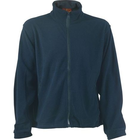 Maglione in pile di poliestere 100% 340 g Grigio - Taglia XXL