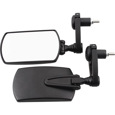 Rétroviseur universel pour moto, rétroviseur de recul, rétroviseur de guidon pour vélo électrique, rétroviseur carré en aluminium pour guidon