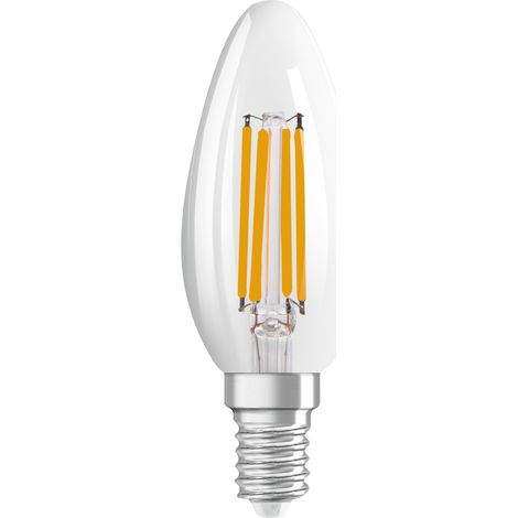 LED-Glühbirne Filament E14 4.8W 470 lm C35 OSRAM Parathom Classic 4058075591219 2700K Warmweiß (1/5)