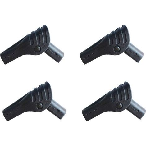4-teiliges Faltzeltverbinder-Set, Reparaturset für Campingzubehör, tragbarer Kunststoffverbinder für Zeltstangen, Reparatur und Austausch von Markisenstützen (1/4)