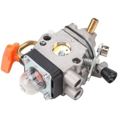 Vergaser für STIHL FS87 FS87R KM90 KM100 SP90 FS90 FS90R HL90 FC90 FC95 FC100 FC110 HL100 HL100K FS90K FS100 FS110 FS110R FS110X HT100 HT101 – Metall – Effizienter Ersatz für optimale Motorleistung (1/5)