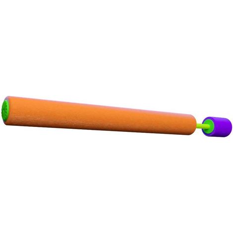 Marbueno Pistola de Agua Foam Succion Color Surtido 60x4 cm Jardín Piscina y Playa (1/4)
