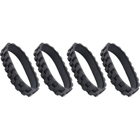 4 pneus et roues pour aspirateurs robots iRobot Roomba séries 500, 600, 700, 800 et 900, compatibles avec les modèles Roborock S5 Max et S6 MaxV. (1/5)