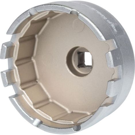 KS Tools 3/8" Ölfilterschlüssel, SW 64,5mm, 14 Flächen - 150.9212