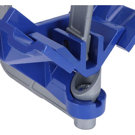 Étau d'angle 90° pour menuiserie, fixation rapide de cadres photo, accessoire de bricolage et fournitures ménagères.