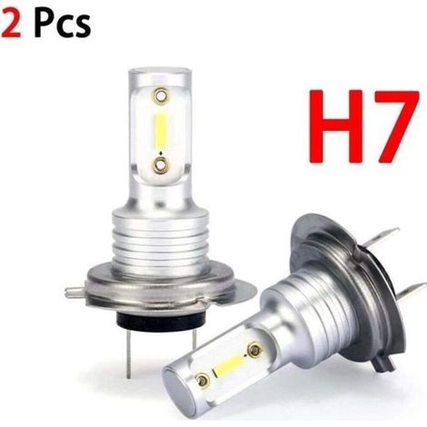 H7 LED-Scheinwerferlampen-Set, Fern-/Abblendlicht, 8000 lm, 6000 K, Autoteile (1/5)