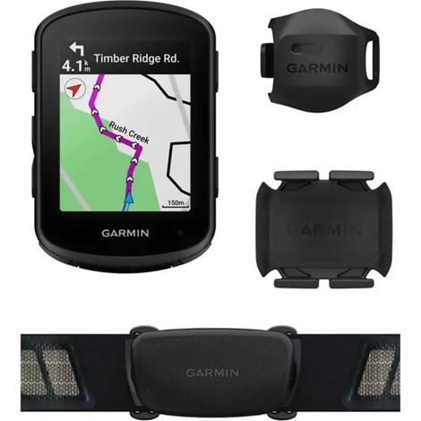 [NEUWERTIG] B-Ware Garmin Fahrradcomputer Tacho Edge 840 Bundle Sensor Hrm Brustgurt Set Schwarz (1/2)