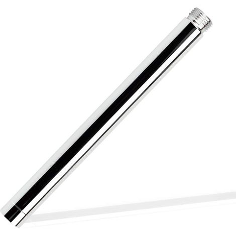 Rallonge de Douche, 20cm Tube Extension Douche G1/2", Bras Extension Pommeau de Douche Inox Anti-Corrosion, Rallonge Douchette Salle de Bain (Argent) (1/5)