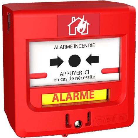 Déclencheur Manuel Radio Adressable TX4DM – Neutronic (1/2)