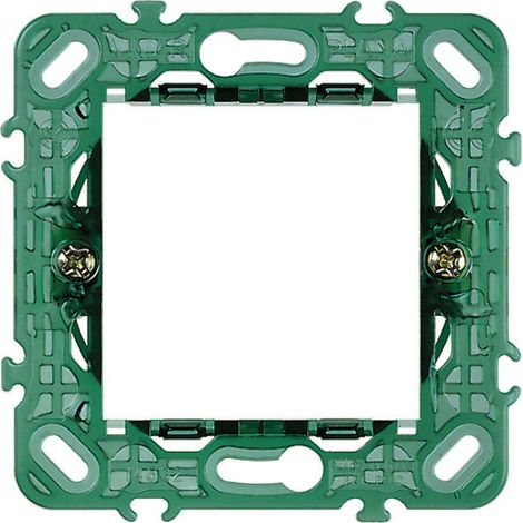Vimar supporto 2m +griffe int71 serie plana 14602