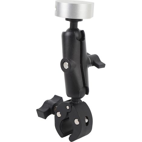Support de fixation toit en alliage d'aluminium trou taraudé adaptateur trépied avec serre-joint universel réglable pour antenne Mini (1/5)