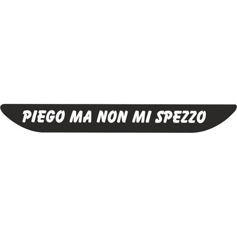 Frasi Adesive Slang Motociclista per Portatarga Moto
