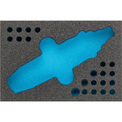 Garniture en mousse souple bimatière 163-333L ∙ L x l : 172 mm x 114 mm (1/2)