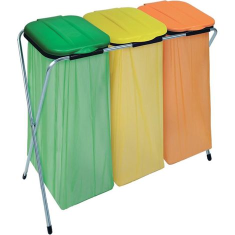 Ständer Strend Pro Ecofix-3, Trio, für Abfallsäcke
