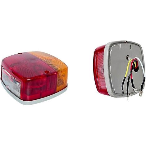 2 feux arrière pour chargeuse Volvo EL70 EW130 EW140 EW150 EW160 EW200 EW230 L110G L150G (1/5)