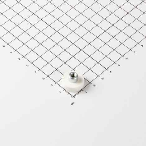 Magna-C Gummiertes Magnetsystem Ø18x6mm mit Gewindebuchse (1/4)
