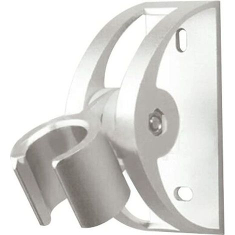 Soporte giratorio de aluminio para ducha, ideal para el baño. Soporte resistente para cabezal de ducha.