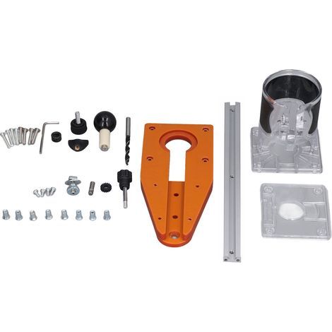 Guide de Coupe pour Scie à Onglets, Système de Guidage pour Rainurage et Chanfreinage, Accessoire de Sciage (1/5)