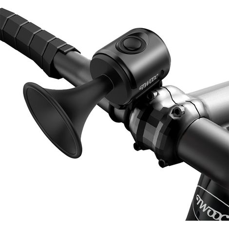 Klaxon de vélo, 120 dB, pour une signalisation sonore et une sécurité accrues à vélo, pour un usage quotidien et les déplacements urbains.-AquaForge (1/5)
