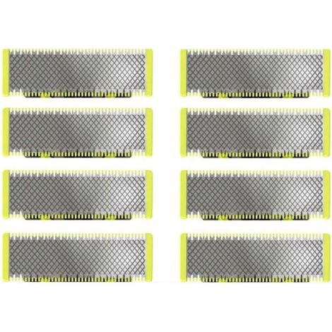 [JAMAIS UTILISÉ]Geeignet für – Ersatzklingen für elektrische Rasierer/Trimmer, robuster Edelstahl, zum Trimmen, Stylen und Rasieren, 8er-Packung