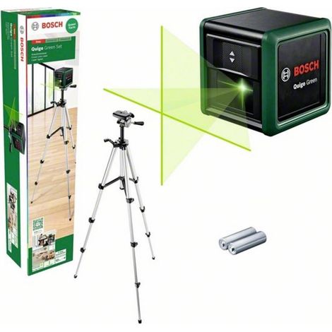 Bosch Quigo Green livello laser verde preciso 12m (1/5)