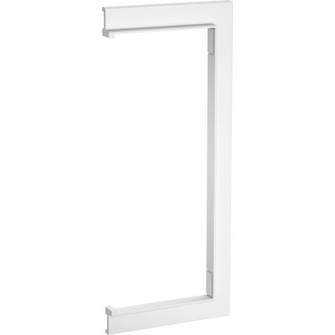 OBO Bettermann Wandabschlussblende SIGNA BASE 70x170 9010 84x200x10 Polycarbonat/Acrylnitril-Butadien-Styrol rei..., 10 Stück, 6132802 (1/2)