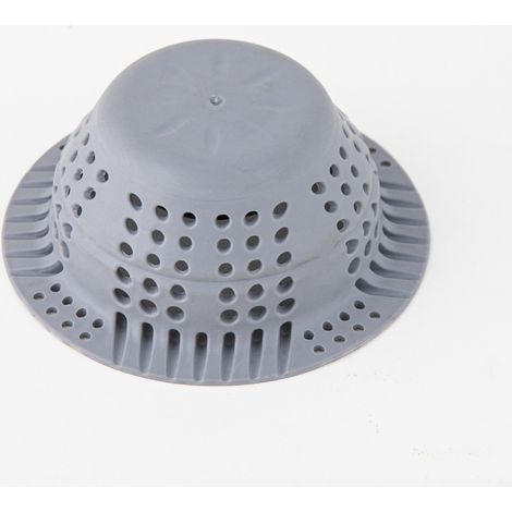 Anti-obstruction, siphon de salle de bain, couvercle de siphon de sol en caoutchouc, crépine d'évacuation (1/5)