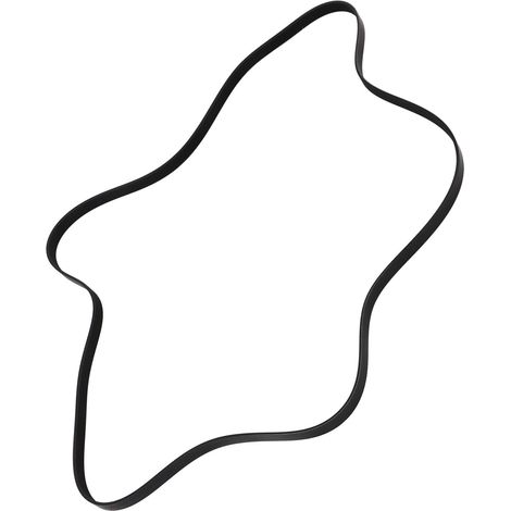 Courroie d'entraînement serpentine 6PK2345 pour compresseur AC, caoutchouc à câbles de traction robustes, compatible Express 2500 3500 4500 (1/5)