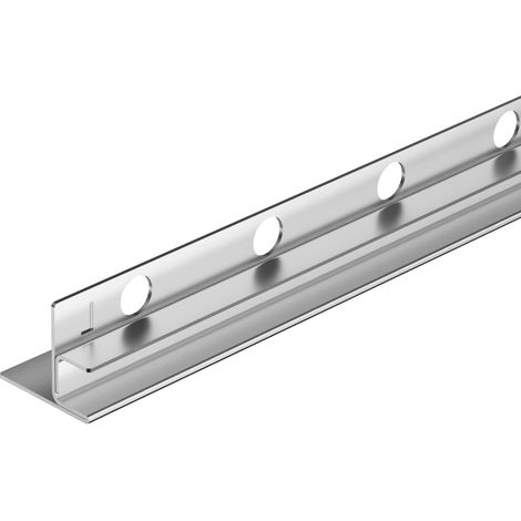 Balneo Profilé latéral incliné gauche pour douche à l'italienne 170cm, acier inoxydable, finition inox, Pente de 1,5% (1/5)