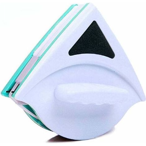 Nettoyant Magnétique Couche Simple Face avec Corde Anti-Chute. Lave-Vitres Magnétique pour Fenêtres à Simple Vitrage De Grande Hauteur, pour Windows Simple Vitrage avec d'épaisseur(Vert)-Fei (1/2)