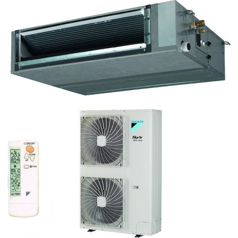 daikin bluevolution air conditioner ducted air conditioner medium head 36000 btu fba100a + rzag100nv1 single phase r-32 wi-fi optional with wire control infrared control brc4c65 (1/2)
