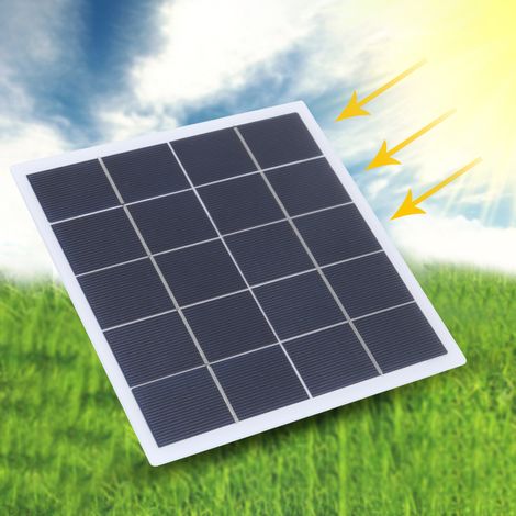 Panneau solaire portable 4W 5V en polycristallin pour accessoires DIY (1/5)