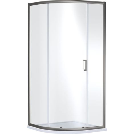 900 x 900 x 1900mm Single Door Quadrant