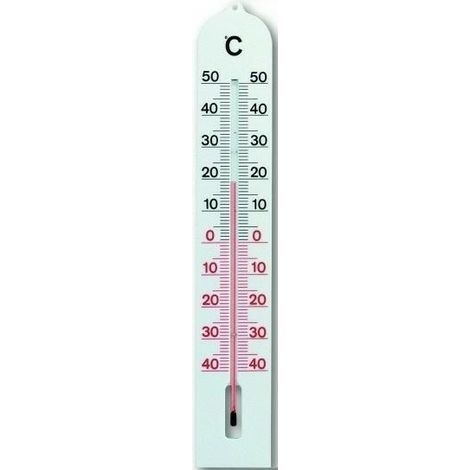Thermometer de Indoor Kunststoff 66x405 mm, genaue Messung, kompaktes Design, robust, ideal für den Einsatz zu Hause und im Büro.