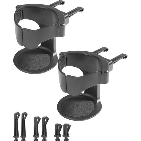 Porte Gobelet Voiture,Universel Support De Ventilation Réglable pour Bouteilles,Tasses et Cendriers,Porte Gobelet de Ventilation de Voiture Convient pour Voitures,Camions,Camping-Cars (1/4)