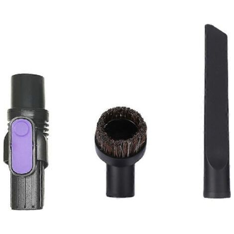 NALOOKAMIC Ensemble brosse en crin de cheval, embout plat et adaptateur pour aspirateur balai sans fil Shark IX/IZ - Pièces détachées