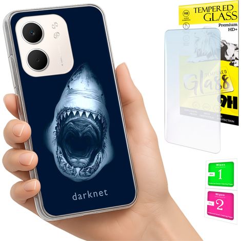 Funda para Oppo A5X Photo con tapa trasera y cristal 9H (1/5)